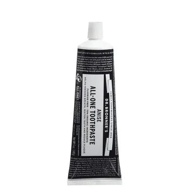 Dr. Bronner's Organic All-One Toothpaste Fluoride Free Anise - 5 oz