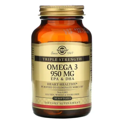 Solgar Triple Strength Omega-3 950 mg