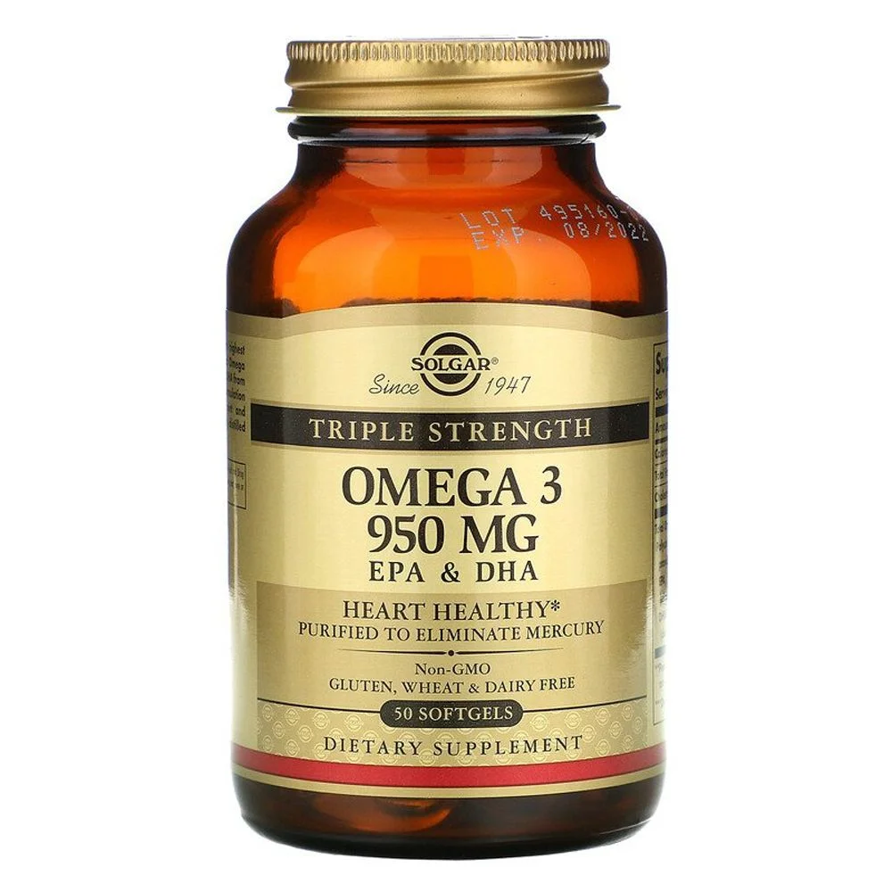 Solgar Triple Strength Omega-3 950 mg