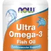 NOW Ultra Omega-3 - 180 Softgels - Image 1
