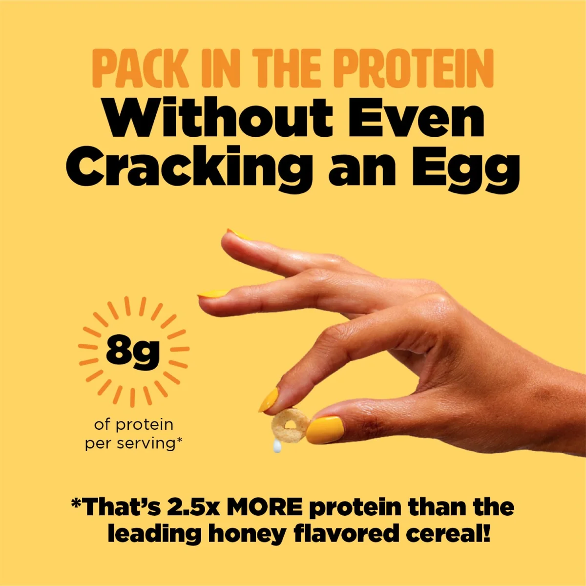 Three Wishes Gluten Free Protein Cereal, Honey - 8.6 oz