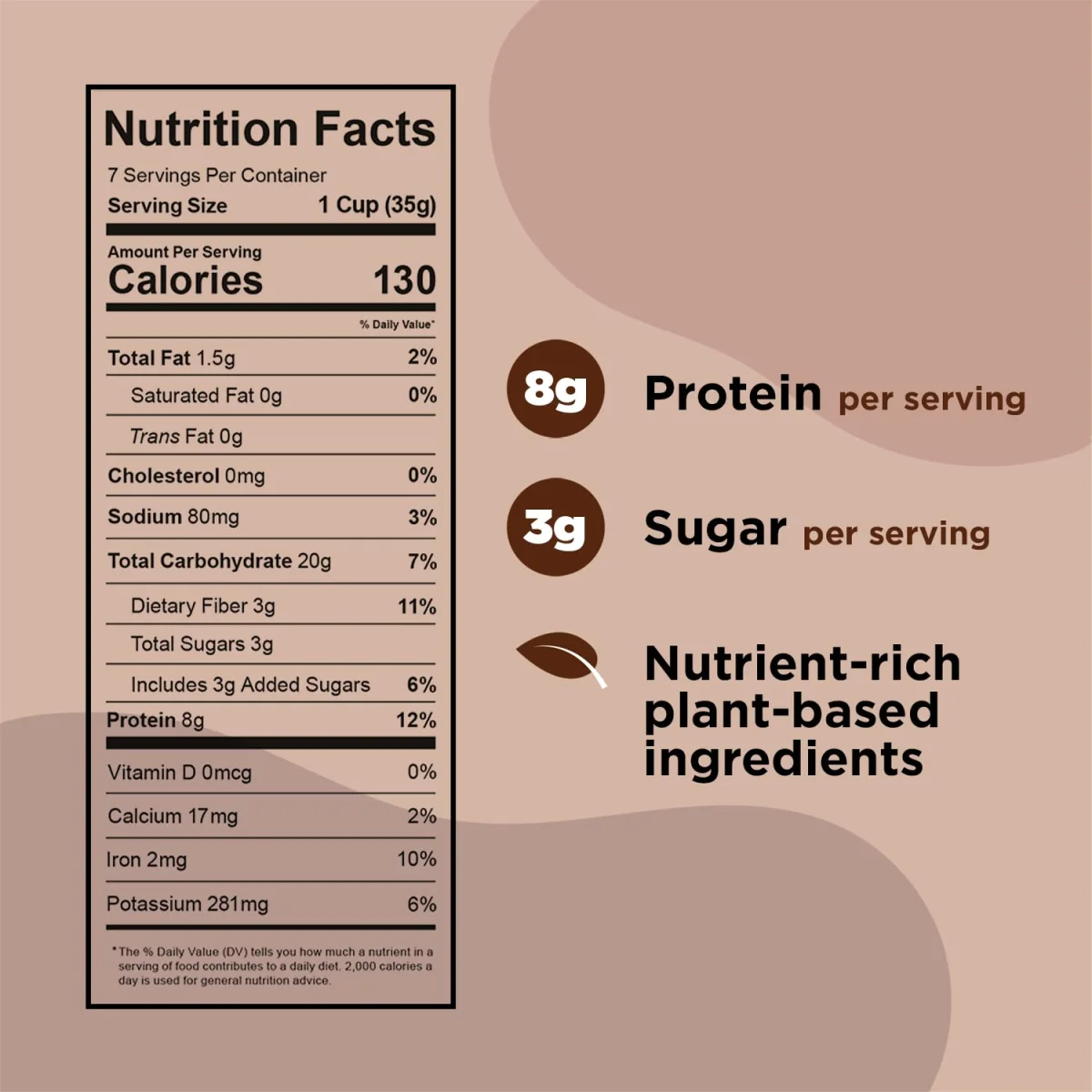 Three Wishes Gluten Free Protein Cereal, Cocoa - 8.6 oz