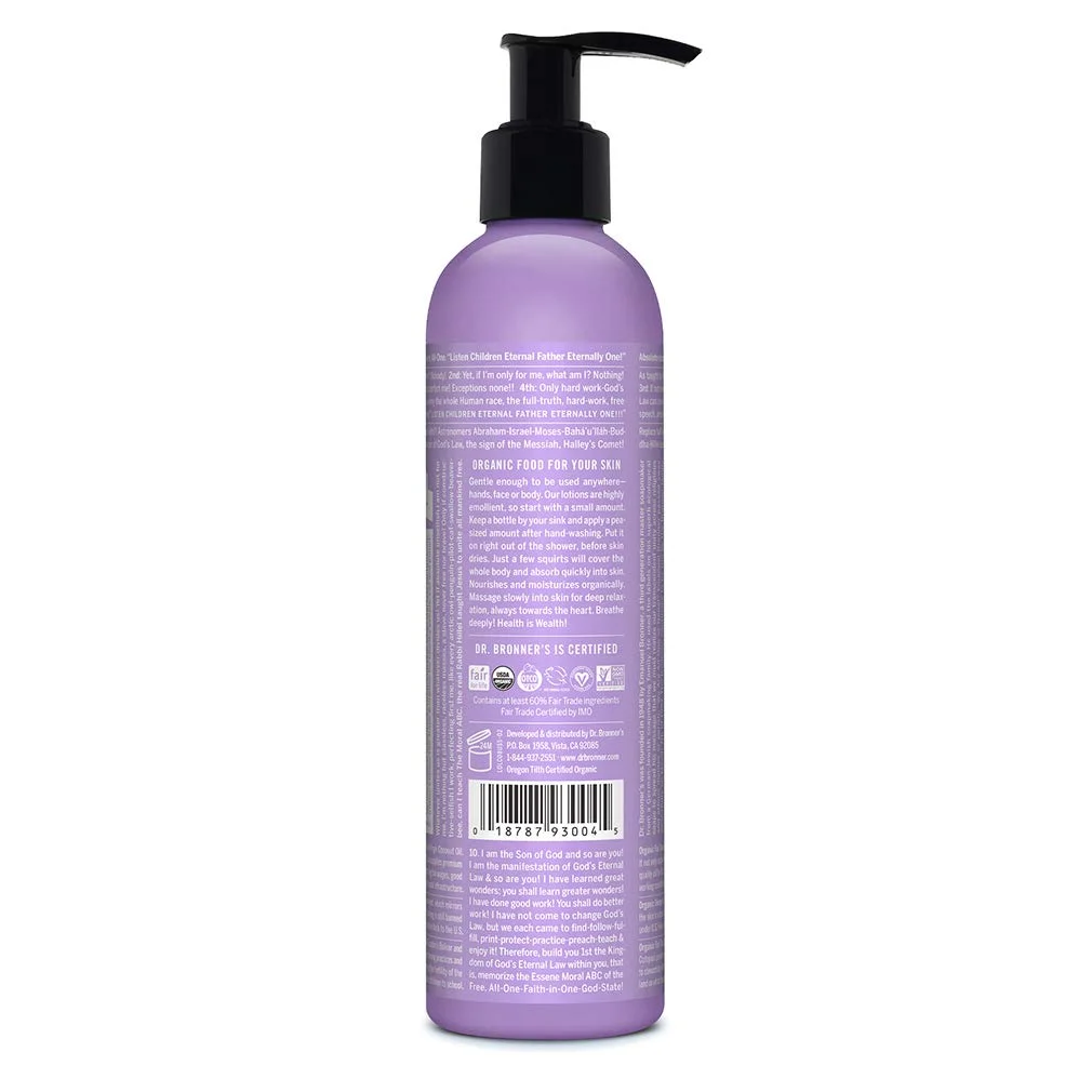 Dr. Bronner's Organic Hand & Body Lotion Lavender Coconut - 8 fl oz