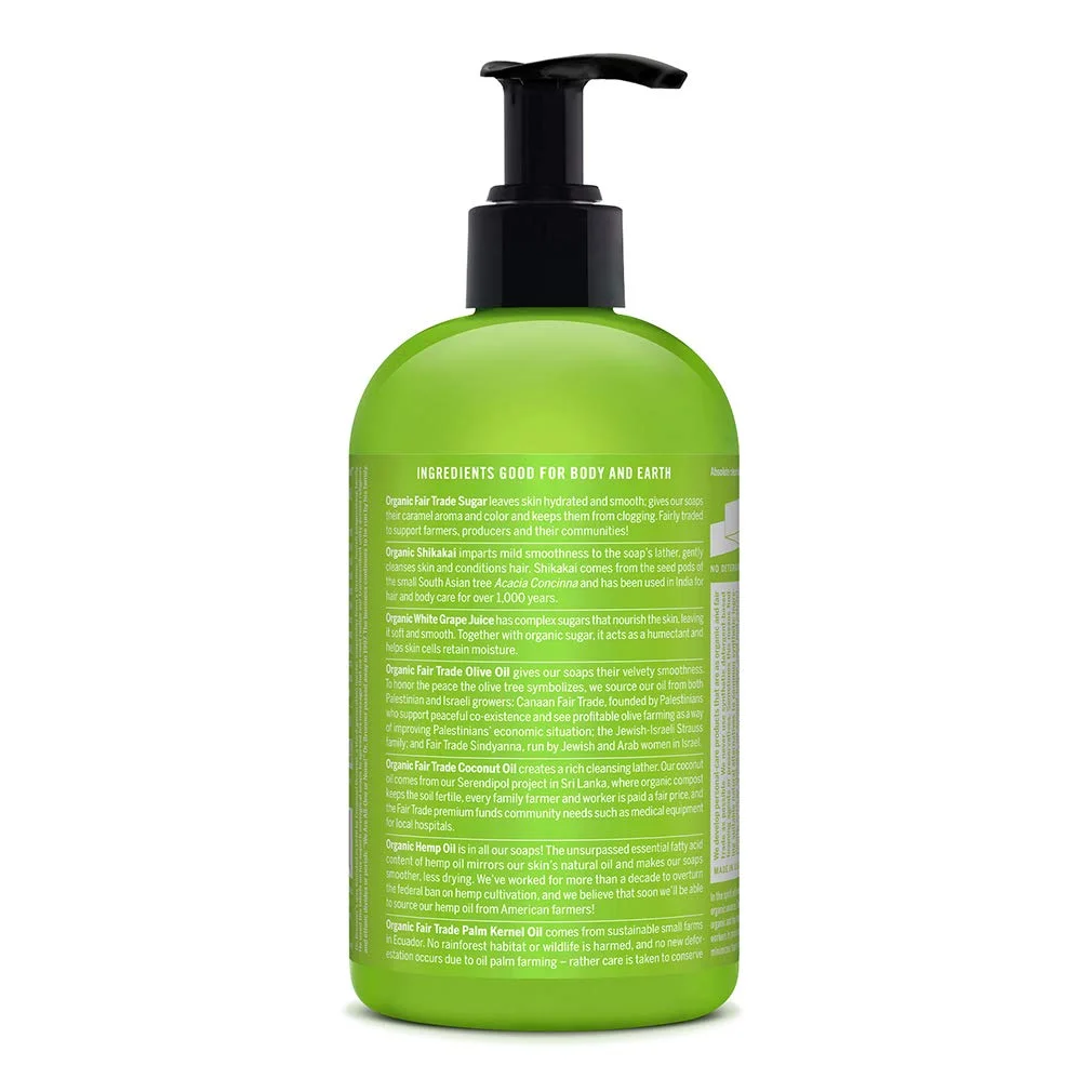 Dr. Bronner's Organic 4-in-1 Pump Soap Sugar Lemongrass Lime - 24 fl oz