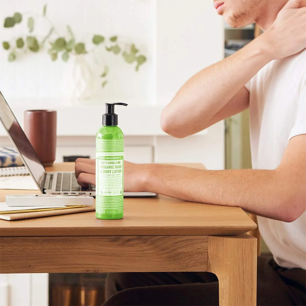 Dr. Bronner's Organic Hand & Body Lotion Patchouli Lime - 8 fl oz