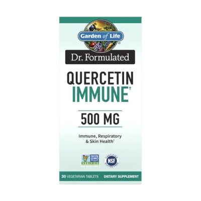 Garden of Life Dr. Formulated Quercetin Immune - 500 mg - 30 Vegetarian Tablets