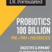 Garden of Life Dr. Formulated Probiotics Pre + Pro + Postbiotics - 100 billion - 30 Vegetarian Capsules - Image 1