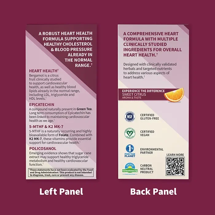 Garden of Life Herbals Heart Health Capsules - 30 Vegan Capsules