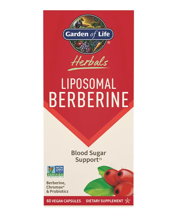 Garden of Life Herbals Liposomal Berberine - 60 Vegan Capsules