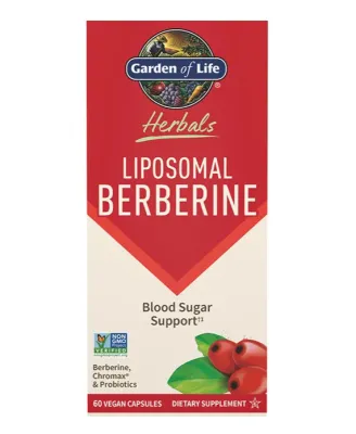 Garden of Life Herbals Liposomal Berberine - 60 Vegan Capsules