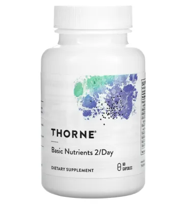 Thorne Basic Nutrients 2 Day - NSF Certified for Sport - 60 Capsules