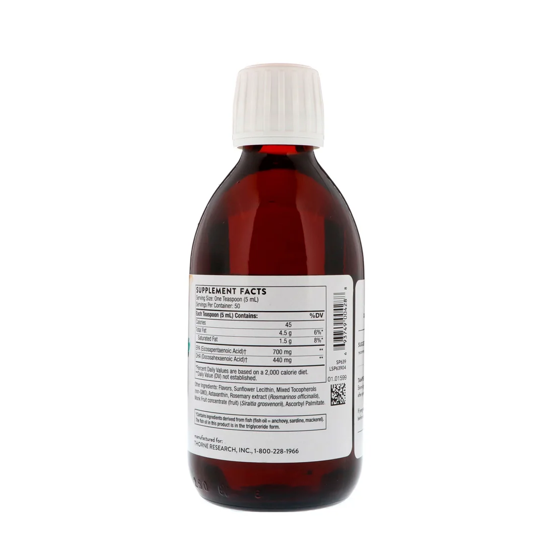 Thorne Research Omega Superb Lemon Berry 8.45 fl oz (250 ml)