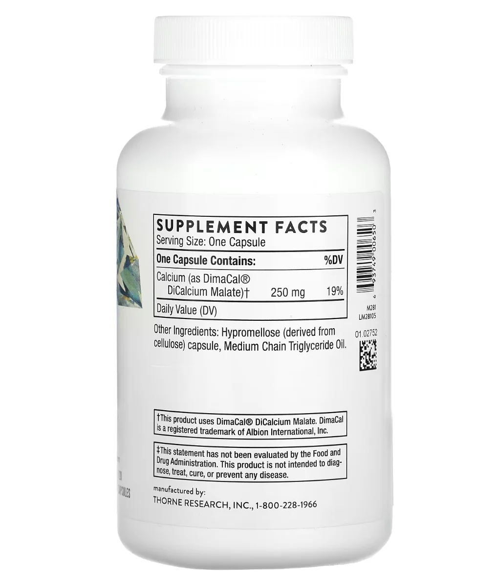 Thorne Calcium - 120 Capsules