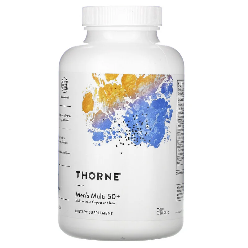 Thorne Men's Multi 50+ - 180 Capsules