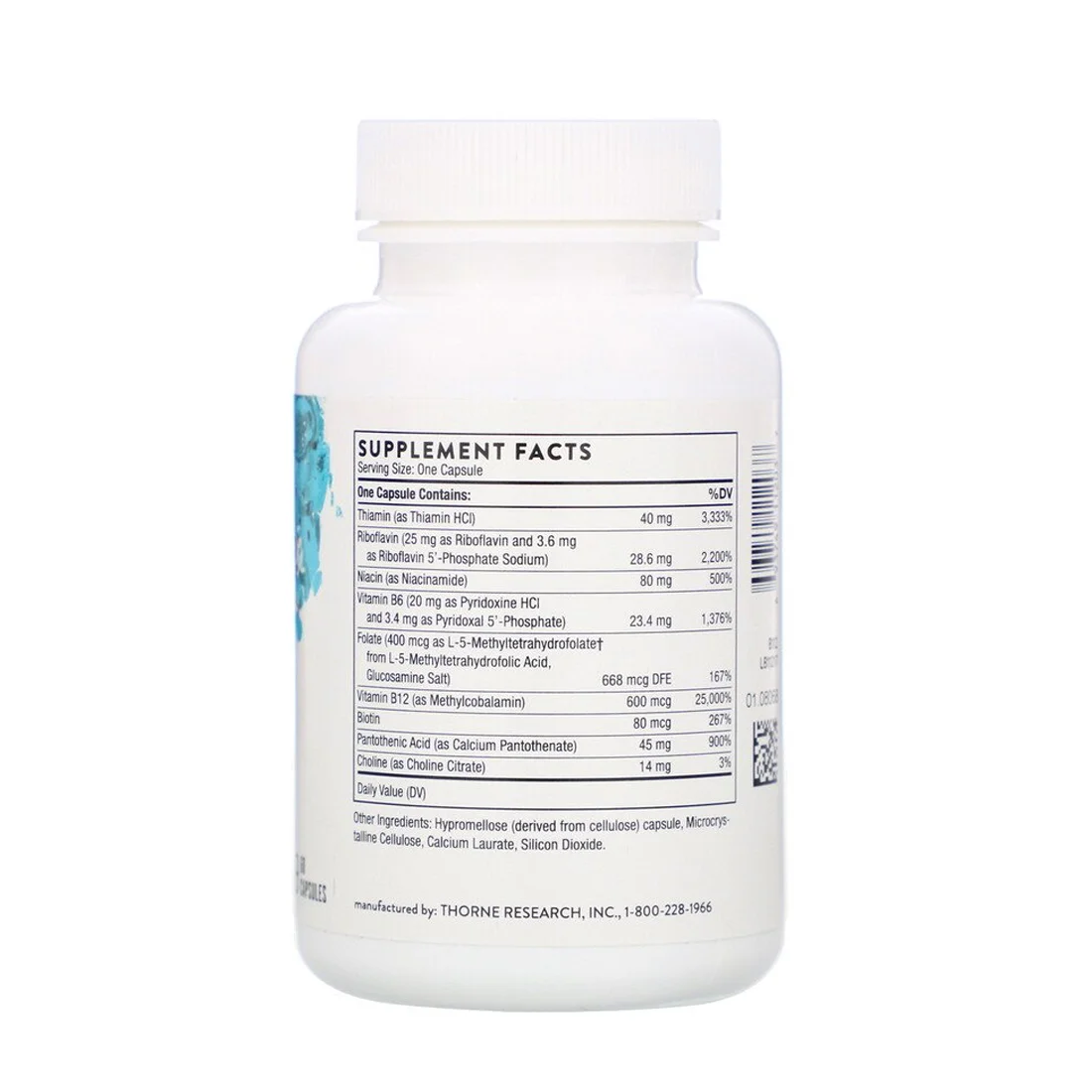 Thorne B-Complex #12 - 60 Capsules