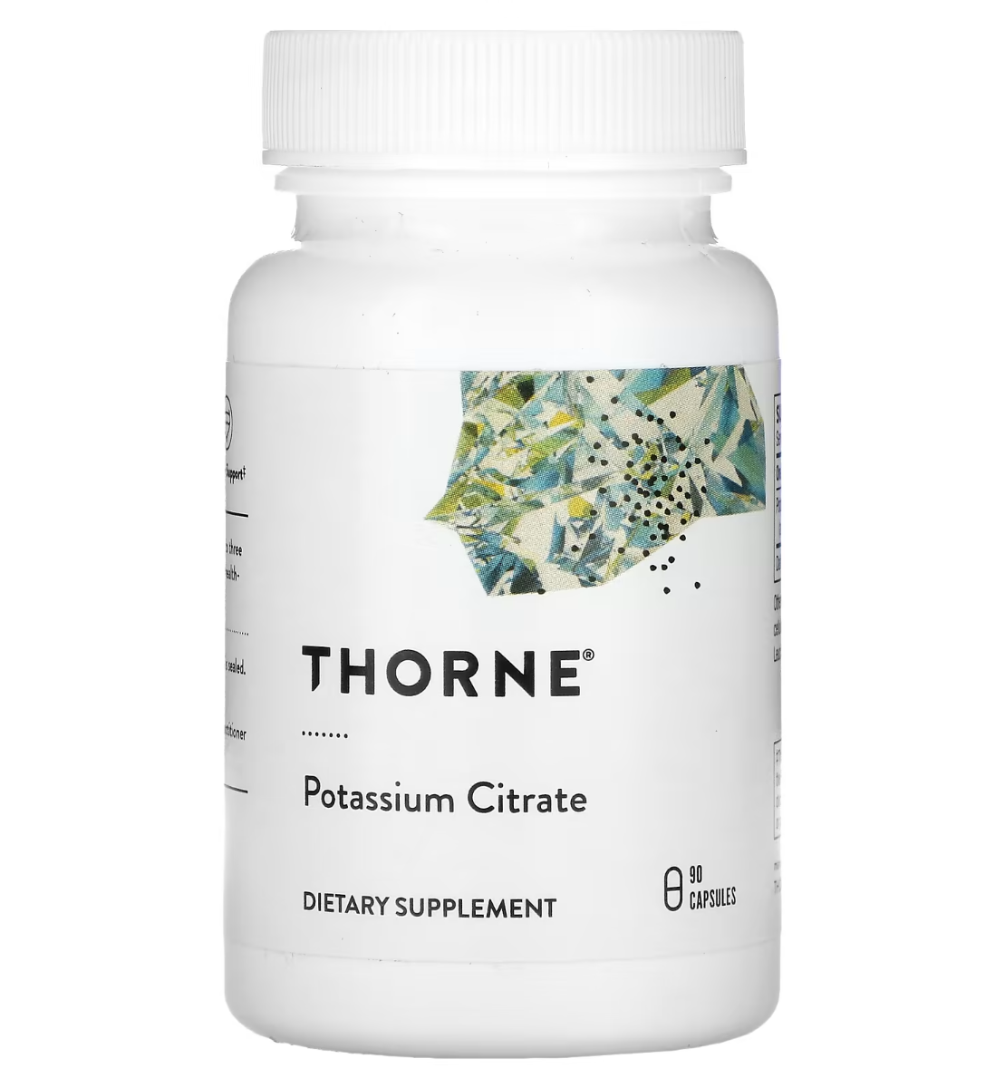 Thorne Potassium Citrate - 99 mg - 90 Capsules