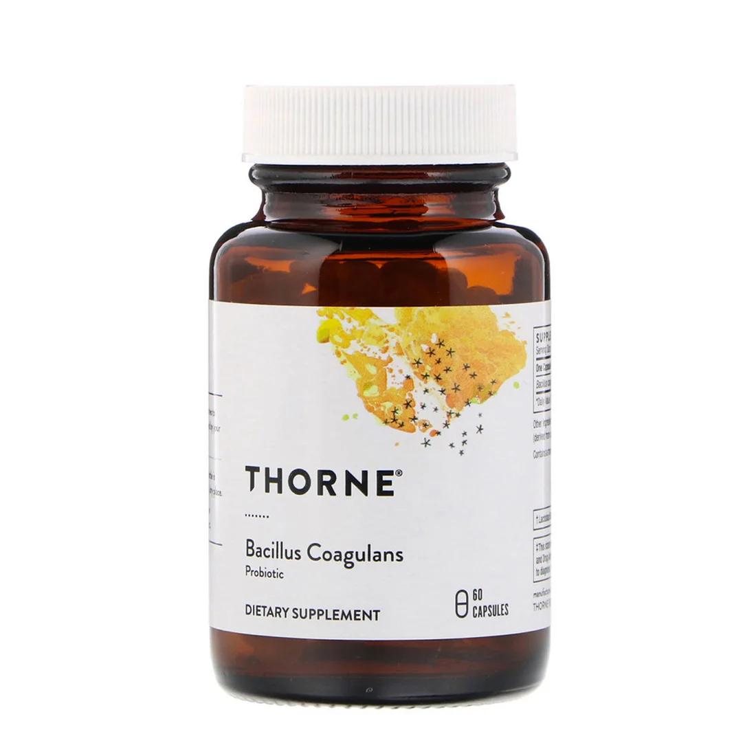 Thorne Bacillus Coagulans Probiotic - 60 Capsules