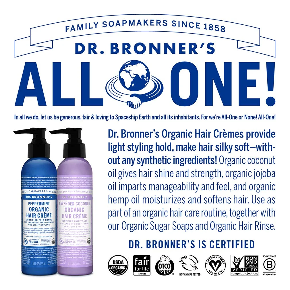 Dr. Bronner's Organic Hair Rinse Citrus - 8 fl oz