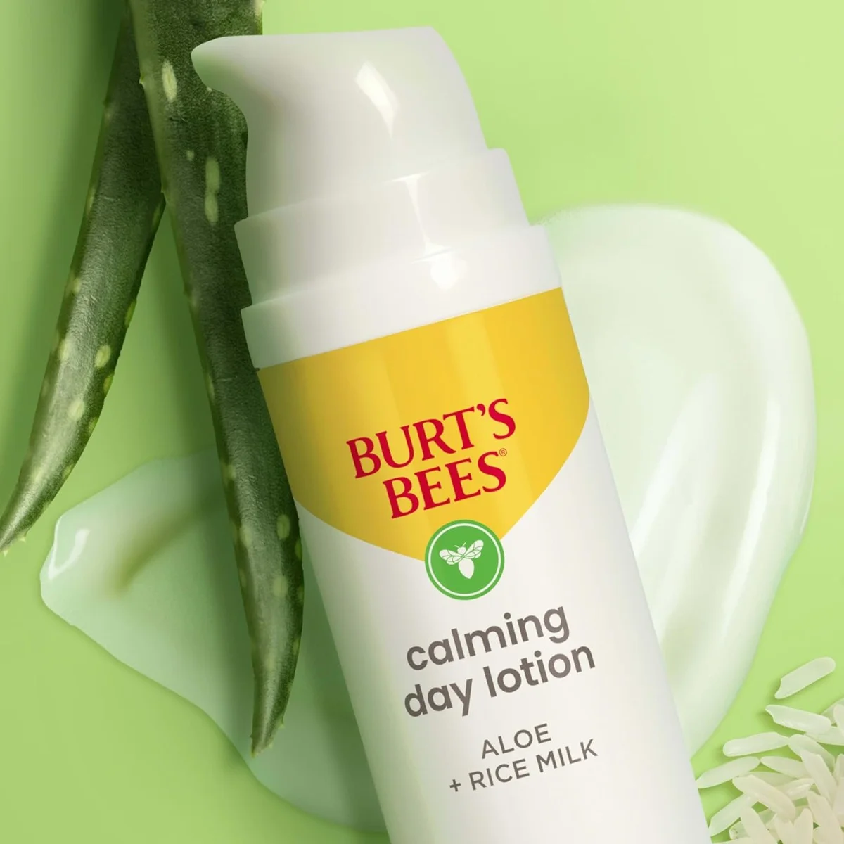 Burt's Bees Calming Day Lotion With Aloe And Rice Milk - 1.8 oz