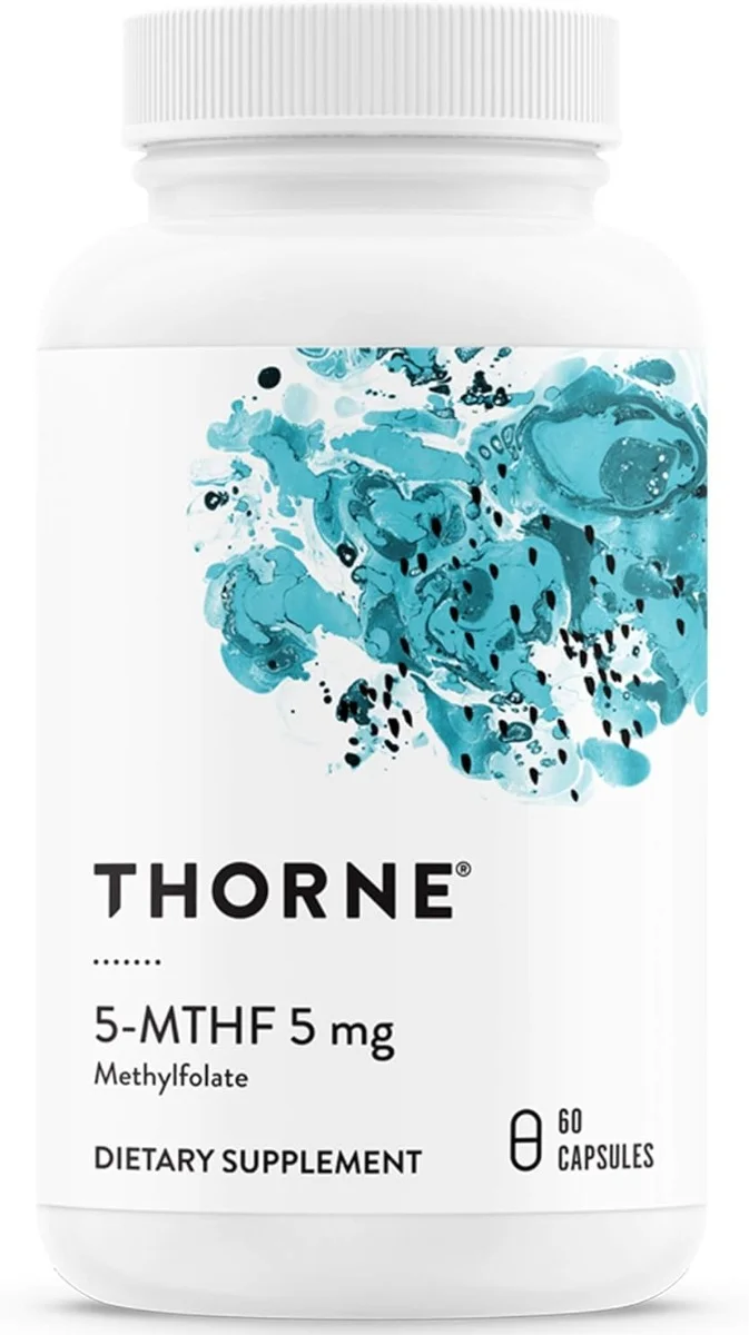 Thorne 5-MTHF Methylfolate - 5 mg - 60 Capsules