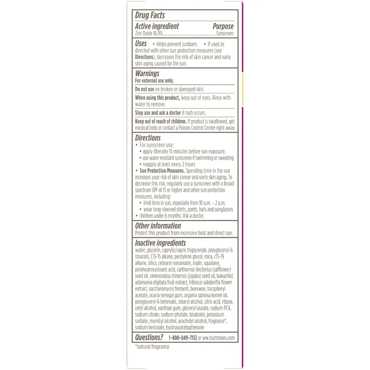 Burt's Bees Renewal Firming Day Lotion SPF 30 1.8 oz.