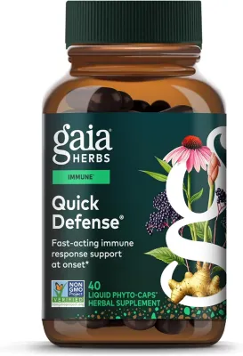 Gaia Herbs, Quick Defense®, 40 Liquid Phyto-Caps®