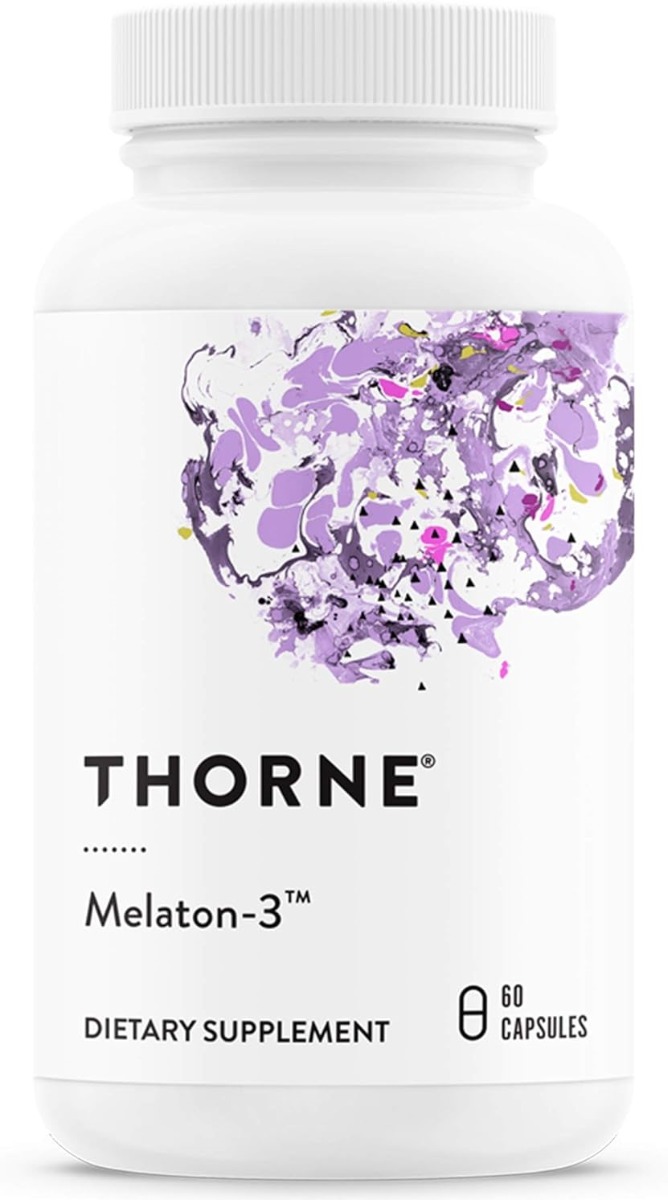 Thorne Melaton-3 - NSF Certified for Sport - 3 mg - 60 Capsules