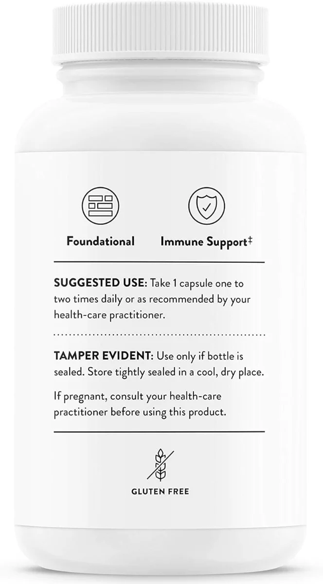 Thorne Zinc Bisglycinate - 15 mg - 60 Capsules