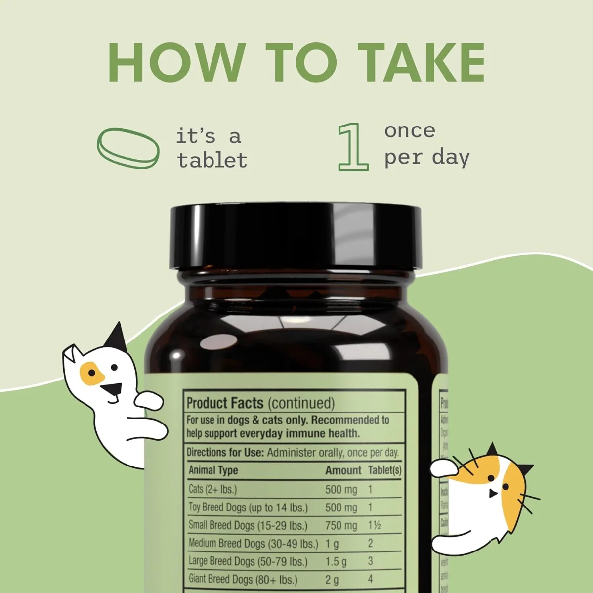 Dr. Mercola, Bark & Whiskers™, Spirulina, For Dogs & Cats, 180 Tablets, 3.17 oz (90 g)