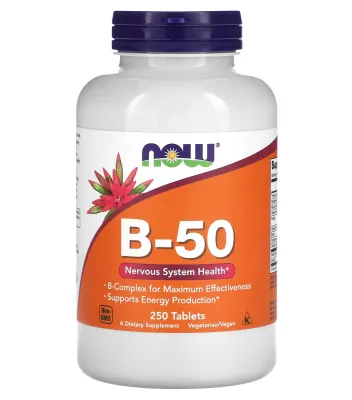 NOW B-50 - 250 Tablets