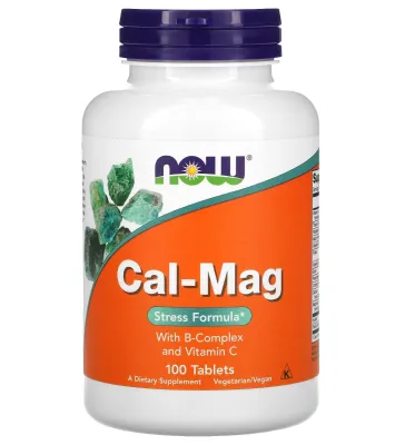 NOW Cal-Mag - 100 Tablets