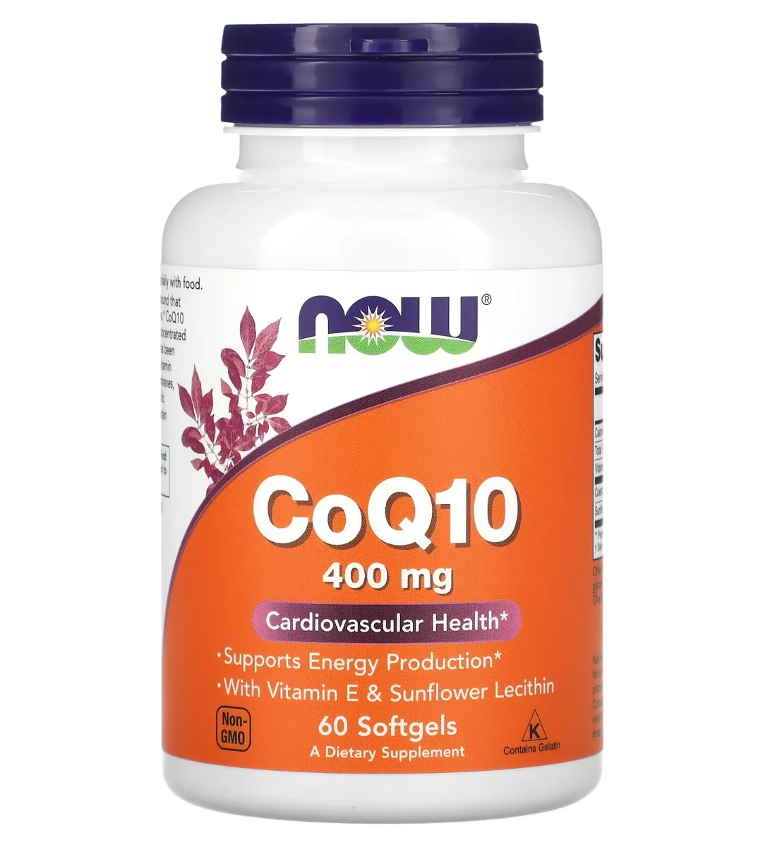 NOW CoQ10 - 400 mg - 60 Softgels