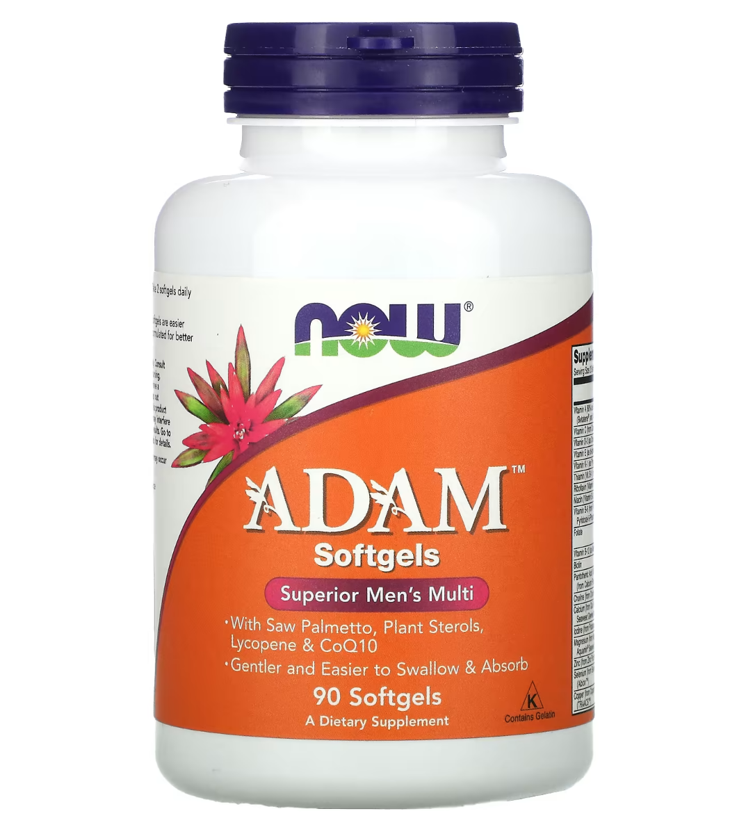 NOW Adam Superior Men's Multi - 90 Softgels