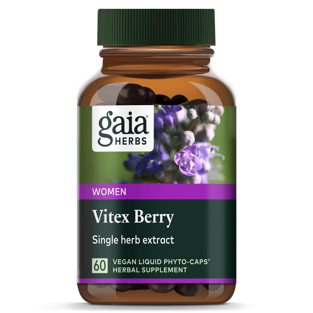 Gaia Herbs Vitex Berry - 60 Liquid Phyto-Caps