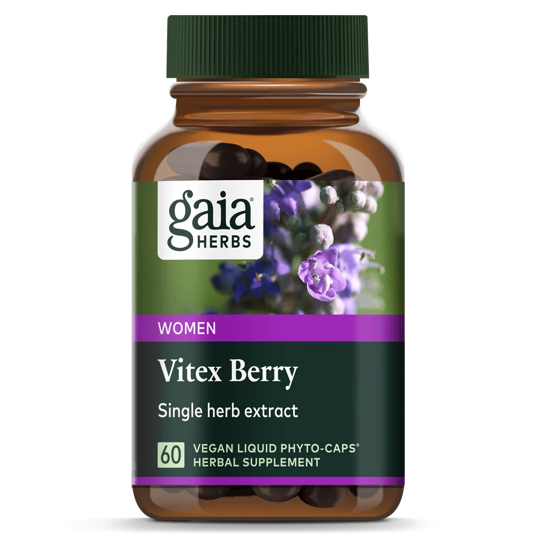 Gaia Herbs Vitex Berry - 60 Liquid Phyto-Caps