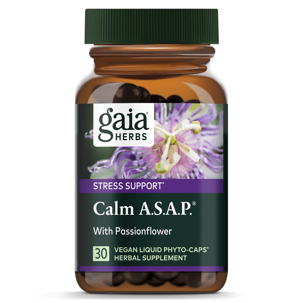 Gaia Herbs Calm A.S.A.P - 60 Vegan Liquid Phyto-Caps®
