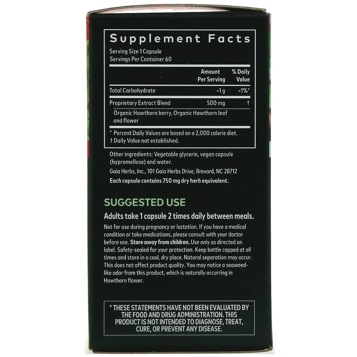 Gaia Herbs Hawthorn Supreme - 60 Vegan Phyto-Caps