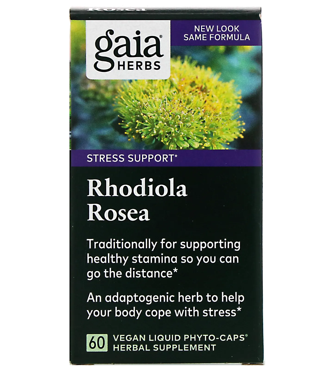Gaia Herbs Rhodiola Rosea - 60 Liquid Phyto-Caps