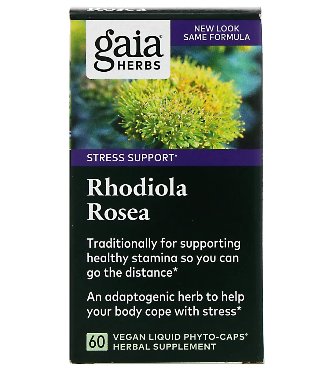 Gaia Herbs Rhodiola Rosea - 60 Liquid Phyto-Caps