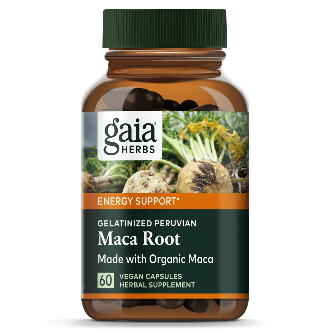 Gaia Herbs Maca Root - 60 Vegan Capsules