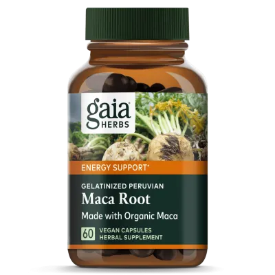 Gaia Herbs Maca Root - 60 Vegan Capsules