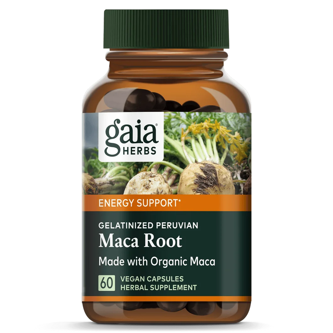 Gaia Herbs Maca Root - 60 Vegan Capsules