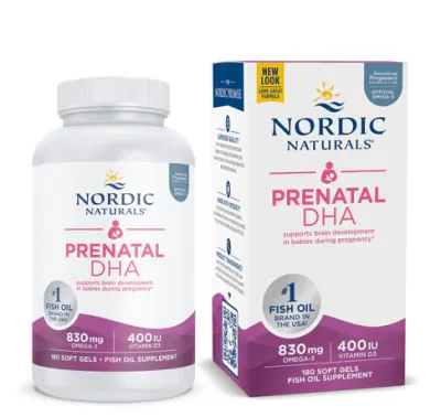 Nordic Naturals Prenatal DHA - 180 Softgels