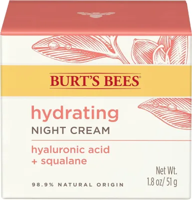 Burt's Bees Truly Glowing Night Cream Unisex 1.8 oz