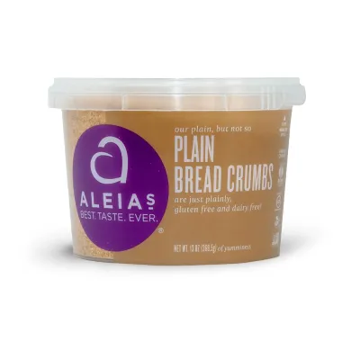 Aleia's Gluten Free Plain Bread Crumbs - 13 oz