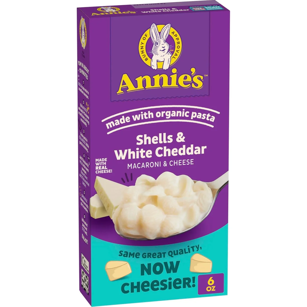 Annie's Shells & White Cheddar Macaroni & Cheese - 6 oz