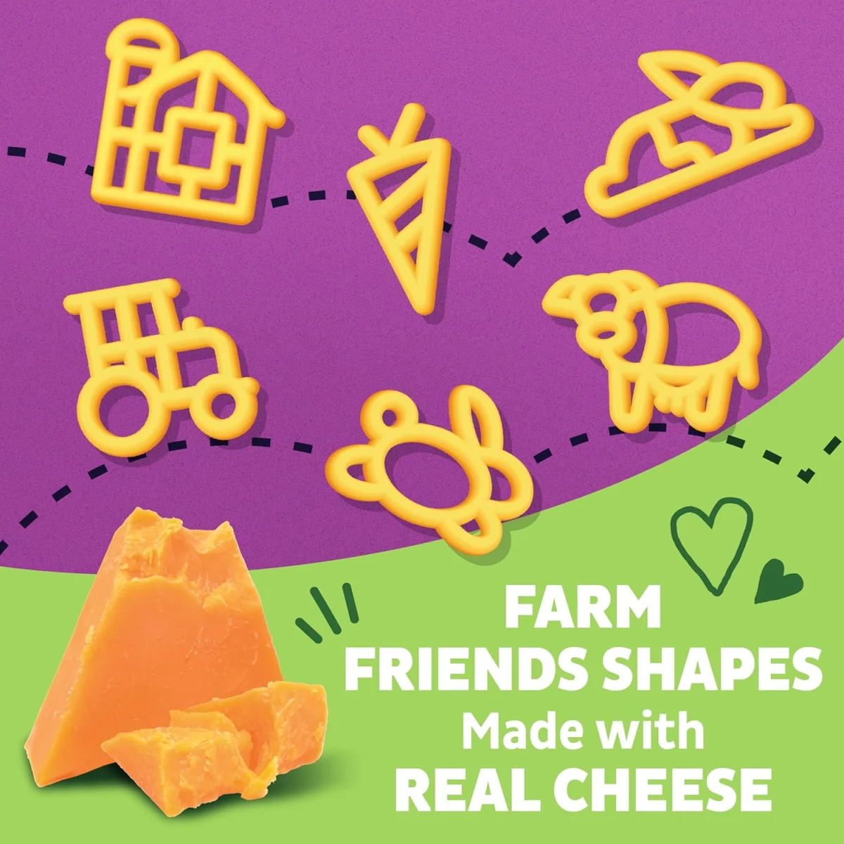 Annie's Farm Friends and Cheddar, Made with Real Cheese and Organic Pasta - 6 oz