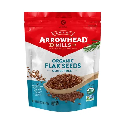 Arrowhead Mills Gluten Free Organic Flax Seeds - 16 oz