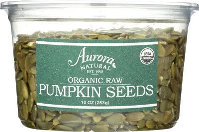 Aurora Products Organic Pumpkin Seeds, Raw - 10 oz
