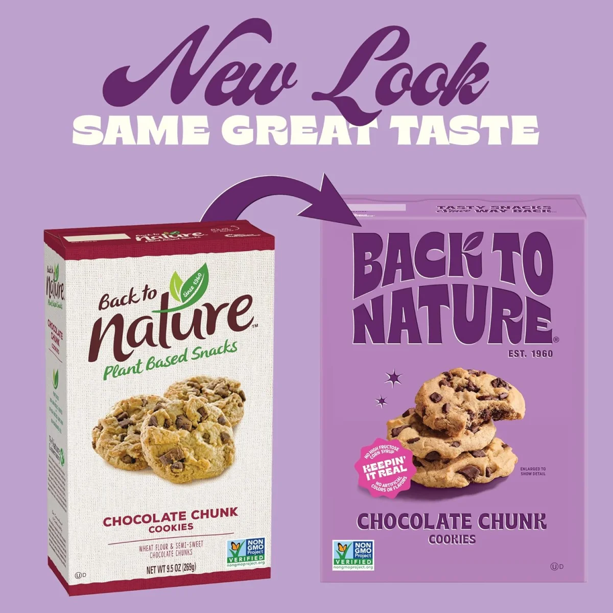Back to Nature Chocolate Chunk Cookies - 7.5 oz